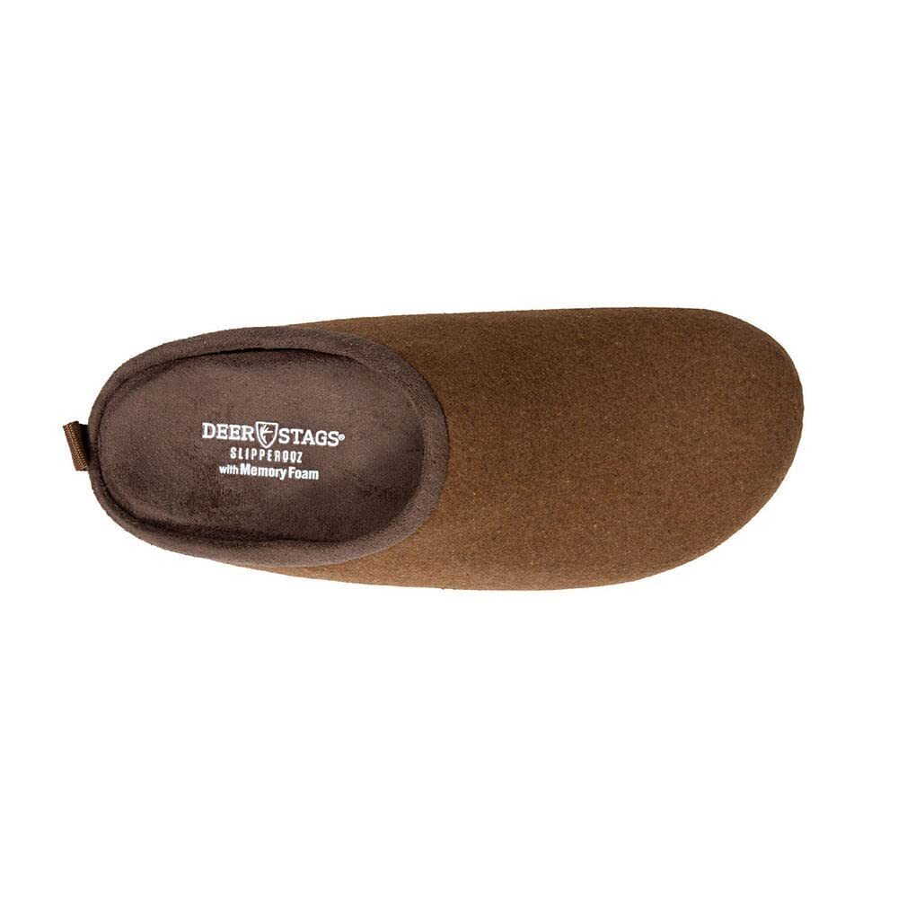 Deer Stags Men's Unbound Slipper Chestnut 9 - Picture 2 of 7